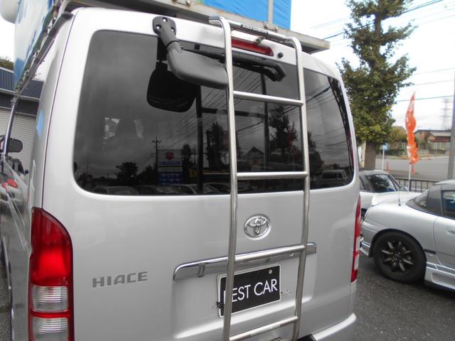 ハイエースバン ロングDX GLパッケージ 選挙カー 放送宣伝車登録 ワンオーナー オートマ ナビ TV CD ブルートゥース バックカメラ ETC キーレス ユニペックス社製スピーカー アンプ サブバッテリー 6人乗り 8ナンバー(40枚目)