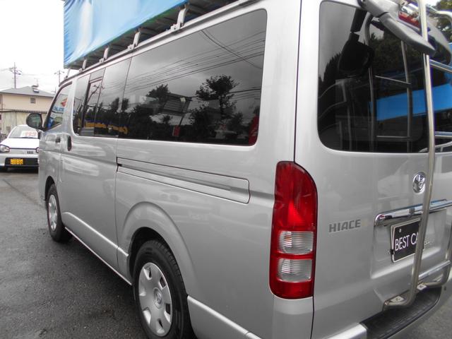 ハイエースバン ロングDX GLパッケージ 選挙カー 放送宣伝車登録 ワンオーナー オートマ ナビ TV CD ブルートゥース バックカメラ ETC キーレス ユニペックス社製スピーカー アンプ サブバッテリー 6人乗り 8ナンバー(64枚目)