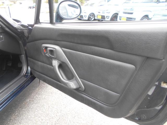 カプチーノ ベースグレード　ツインカムターボ　５速　４ＷＡＹオープンカー　ローダウン　ＢＢＳ１４インチＡＷ　フジツボマフラー　フロントスポイラー　リアウイング　ＬＥＤライト　フロントタワーバー　ＣＤ　ＵＳＢオーディオ　ＥＴＣ（15枚目）