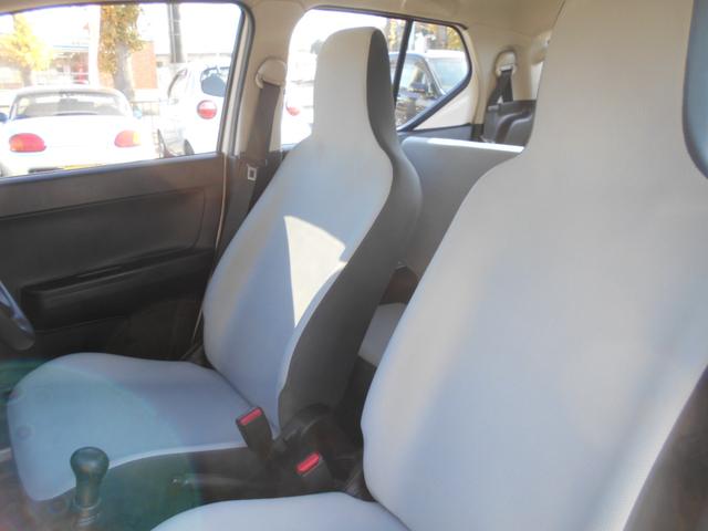 アルト ＶＰ　５速マニュアル　５ドアハッチバック　４ナンバーバン　Ｗエアーバッグ　パワステ　エアコン　純正ラジオ　ＥＴＣ　キーレス　スペアキー　１５インチホイール　４人乗り（12枚目）