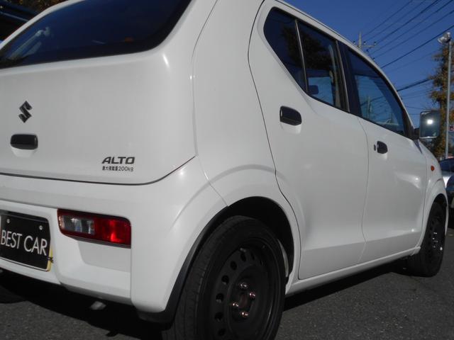 アルト ＶＰ　５速マニュアル　５ドアハッチバック　４ナンバーバン　Ｗエアーバッグ　パワステ　エアコン　純正ラジオ　ＥＴＣ　キーレス　スペアキー　１５インチホイール　４人乗り（58枚目）
