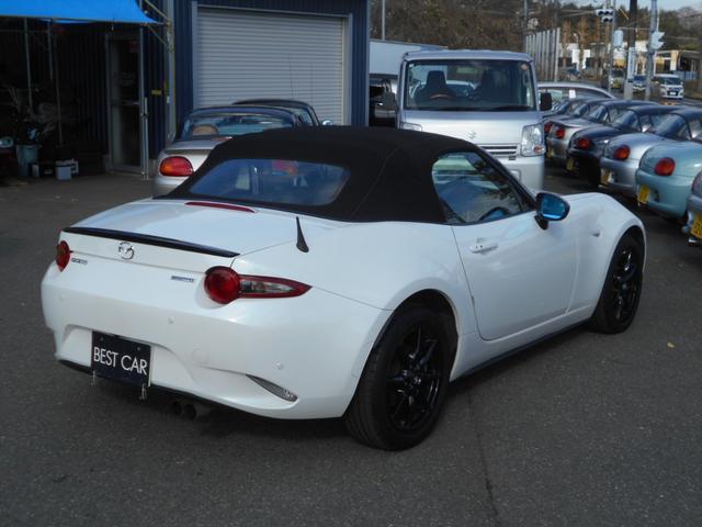 ロードスター Ｓレザーパッケージ　ホワイトセレクション　オートマ　ナビ　ＴＶ　ＤＶＤ　ＣＤ　ブルートゥース　バックカメラ　ＥＴＣ　ドラレコ　純正１６インチアルミ　スマートキー　オートエアコン　シートヒーター　パドルシフト　ＬＥＤヘッドライト　ホワイトレザー（64枚目）