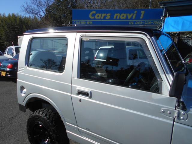 ジムニー ランドベンチャー　５速　４ＷＤ　ターボ　リフトアップ　１６インチアルミ　マッドタイヤ　社外前後バンパー　ウイルズウインマフラー　ＬＥＤヘッドライト　背面タイヤ　パワステ　ＣＤ　ＥＴＣ　タイミングベルト一式交換済（57枚目）