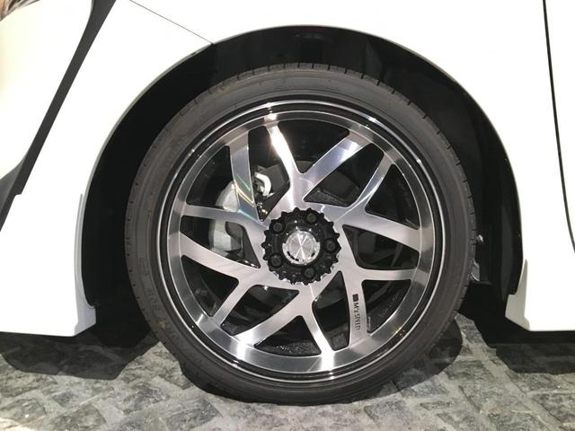 G クエロ MzSPEEDコンプリートカー エアロ 17インチホイール マフラー ローダウン ステンレスピラー リアウイング 両側電動ドア 衝突安全装備 Bカメラ(17枚目)