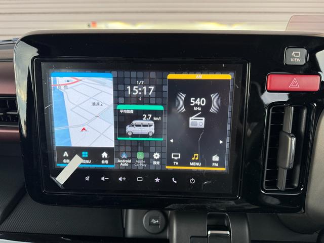スペーシアカスタム 　エムズスピードエアロ　フロントグリル　ローダウン　１６インチＡＷ　全方位モニター付きメモリーナビ　　Ｂｌｕｅｔｏｏｔｈ　両側電動スライドドア　ステアリングヒーター　オットマン　ＬＥＤヘッドランプ（38枚目）