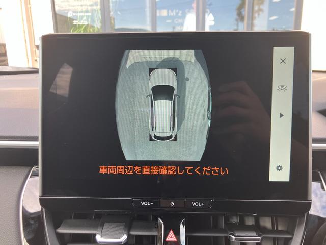 カローラクロス ハイブリッド　Ｚ　ノラマルーフ　パノラミックビューモニター　ブラインドスポットモニター　安心降車アシスト　パーキングサポートブレーキ　アダプティブハイビーム　ステアリングヒーター　ナノイーＸ　置くだけ充電（57枚目）