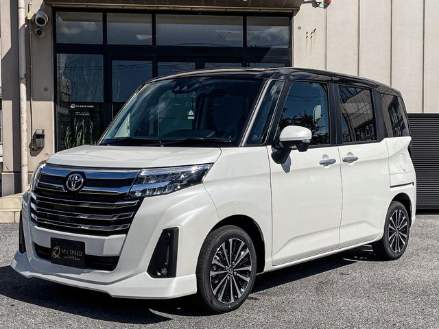 ルーミー カスタムＧ－Ｔ　ディスプレイオーディオ　Ｂｌｕｅｔｏｏｔｈ　両側電動スライドドア　ＳＲＳサイドアエアバッグ＆カーテンシールドエアバッグ　寒冷地仕様　パノラミックビューモニター　コンフォートパッケージ　ツートンルーフ（4枚目）