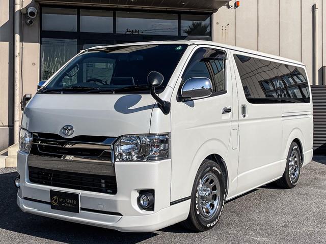 ハイエースバン スーパーＧＬ　ダークプライムＩＩ　両側電動スライドドア　アルパイン１１インチナビ　バックカメラ　ＥＴＣ　Ｂｌｕｅｔｏｏｔｈ　フルセグＴＶ　スマートキー　シートカバー　ローダウン　１７インチアルミホイール　ディーゼルエンジン（47枚目）