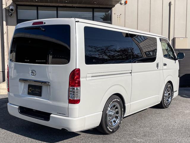 ハイエースバン スーパーＧＬ　ダークプライムＩＩ　両側電動スライドドア　アルパイン１１インチナビ　バックカメラ　ＥＴＣ　Ｂｌｕｅｔｏｏｔｈ　フルセグＴＶ　スマートキー　シートカバー　ローダウン　１７インチアルミホイール　ディーゼルエンジン（51枚目）