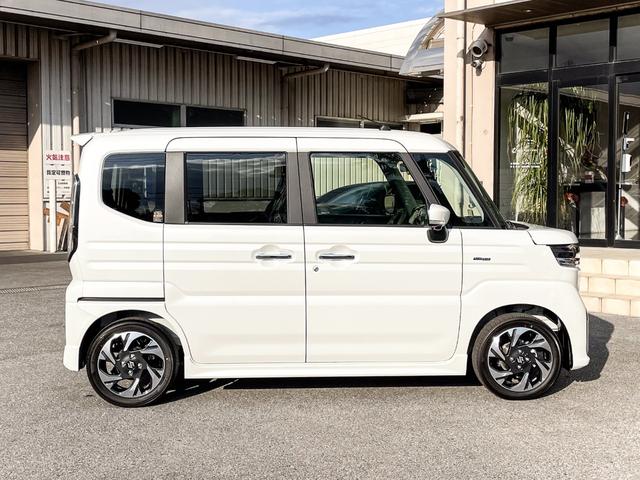 スペーシアカスタム ハイブリッドＸＳターボ　届出済未使用車　全方位カメラ付メモリーナビ　スズキコネクト搭載　両側電動スライドドア　シートヒーター　ステアリングヒーター　ヘッドアップディスプレイ　ＬＥＤヘッドライト（36枚目）