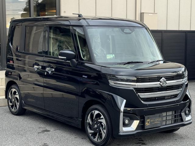 スペーシアカスタム ハイブリッドXSターボ ハイブリッドXSターボ 届出済未使用車 全方位カメラ付メモリーナビ スズキコネクト搭載 両側電動スライドドア シートヒーター ステアリングヒーター ヘッドアップディスプレイ LEDヘッドライト(6枚目)