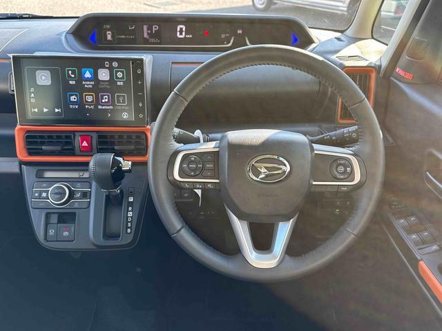 タント ファンクロスターボ ディスプレイオーディオ・自動駐車 パノラマモニタ 電格ミラー LEDランプ シートヒータ Pソナー 衝突軽減ブレーキ USB スマートキ 禁煙 i-stop 車線逸脱警報 1オーナー 盗難警報装置 オートライト アルミ TV ターボ(27枚目)