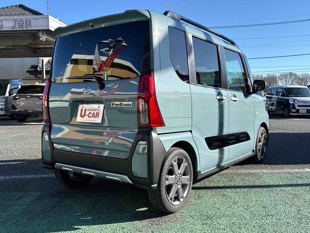 タント ファンクロスターボ ディスプレイオーディオ・自動駐車 パノラマモニタ 電格ミラー LEDランプ シートヒータ Pソナー 衝突軽減ブレーキ USB スマートキ 禁煙 i-stop 車線逸脱警報 1オーナー 盗難警報装置 オートライト アルミ TV ターボ(31枚目)