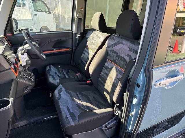 タント ファンクロスターボ ディスプレイオーディオ・自動駐車 パノラマモニタ 電格ミラー LEDランプ シートヒータ Pソナー 衝突軽減ブレーキ USB スマートキ 禁煙 i-stop 車線逸脱警報 1オーナー 盗難警報装置 オートライト アルミ TV ターボ(45枚目)