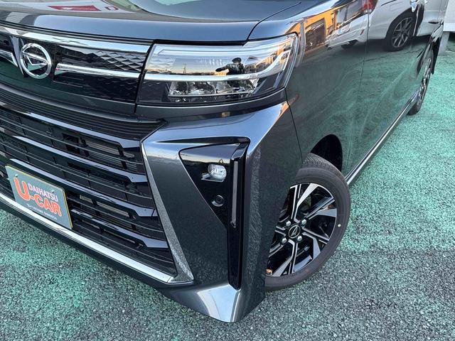 タント カスタムX Bカメラ ナビTV 前席シートヒーター 衝突軽減ブレーキ リアコーナーセンサー 車線逸脱防止 Bluetoothオーディオ アイドリングストップ機能 Bカメラ ナビTV 禁煙 盗難警報装置 LED ワンオーナー 前席シートヒーター USB(3枚目)