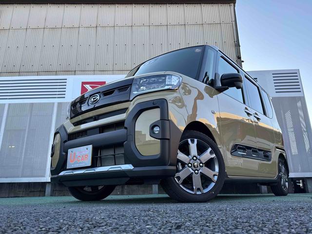 タント ファンクロスターボ ナビTV アルミ キーフリー スマートキ 禁煙 1オーナー ナビTV アルミ キーフリー ターボ ABS エアバッグ 記録簿(2枚目)