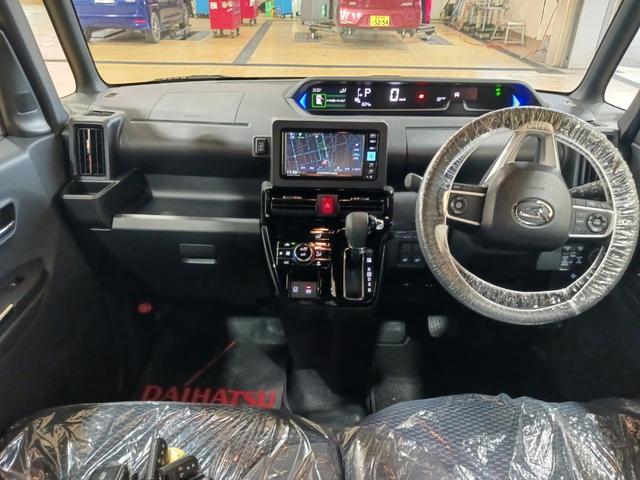 タント カスタムＲＳ走行距離６０３ｋｍ　当店試乗車上がりの１台です♪　１年保証距離無制限　走行距離６０３ｋｍ　純正フルセグナビ　ＥＴＣ　バックカメラ　ブルートゥース　純正マット　オートライト　シートヒーター　　オート格納式ドアミラー　キーフリー（11枚目）