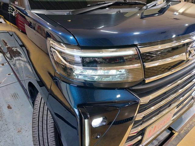 タント カスタムＲＳ走行距離６０３ｋｍ　当店試乗車上がりの１台です♪　１年保証距離無制限　走行距離６０３ｋｍ　純正フルセグナビ　ＥＴＣ　バックカメラ　ブルートゥース　純正マット　オートライト　シートヒーター　　オート格納式ドアミラー　キーフリー（18枚目）