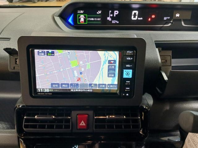 タント カスタムＲＳ走行距離６０３ｋｍ　当店試乗車上がりの１台です♪　１年保証距離無制限　走行距離６０３ｋｍ　純正フルセグナビ　ＥＴＣ　バックカメラ　ブルートゥース　純正マット　オートライト　シートヒーター　　オート格納式ドアミラー　キーフリー（19枚目）