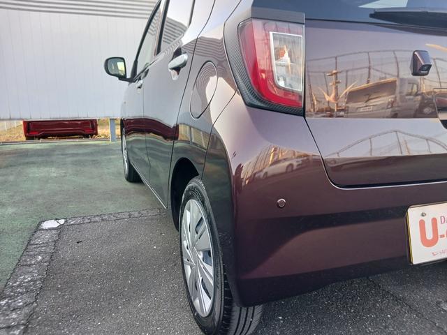 ミライース Ｘ　リミテッドＳＡＩＩＩ　衝突回避支援機能　コーナーセンサー　走行距離１１８６３キロ　１年保証・走行距離無制限　新車保証継承　ＬＥＤヘッドライト　バックカメラ　純正カーペットマット　スマートアシスト３　キーレスエントリー　電動格納ドアミラー（30枚目）