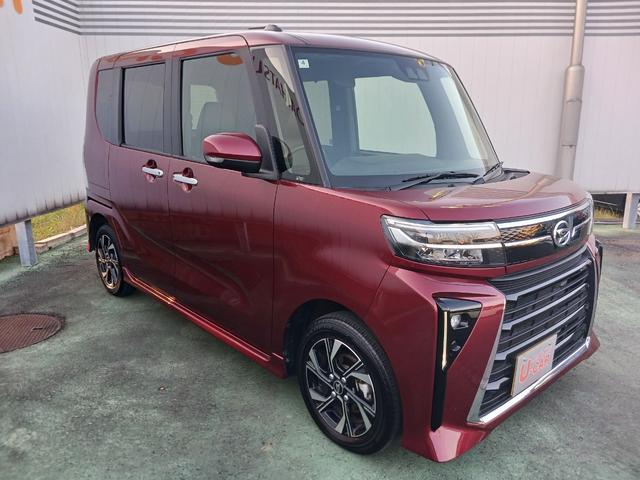 タント カスタムＸ　９インチディスプレイオーディオ　バックカメラ　走行距離８０６７キロ　１年保証・走行距離無制限　新車保証継承対応　フルセグＴＶ　Ｂｌｕｅｔｏｏｔｈ　バックカメラ　両側電動スライドドア　電動パーキングブレーキ　スマートキー　ＬＥＤヘッドライト（4枚目）