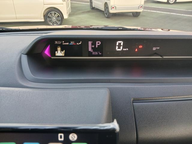 タント カスタムＸ　９インチディスプレイオーディオ　バックカメラ　走行距離８０６７キロ　１年保証・走行距離無制限　新車保証継承対応　フルセグＴＶ　Ｂｌｕｅｔｏｏｔｈ　バックカメラ　両側電動スライドドア　電動パーキングブレーキ　スマートキー　ＬＥＤヘッドライト（11枚目）