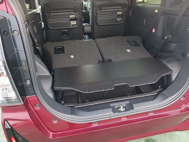 タント カスタムＸ　９インチディスプレイオーディオ　バックカメラ　走行距離８０６７キロ　１年保証・走行距離無制限　新車保証継承対応　フルセグＴＶ　Ｂｌｕｅｔｏｏｔｈ　バックカメラ　両側電動スライドドア　電動パーキングブレーキ　スマートキー　ＬＥＤヘッドライト（39枚目）