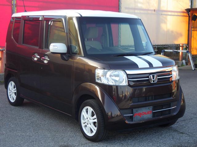 Ｎ－ＢＯＸ Ｇ・Ｌパッケージ　１年保証付　車検令和８年６月迄　ワンオーナー　後期型　社外ナビ　フルセグ　バックカメラ　Ｂｌｕｅｔｏｏｔｈ　ＥＴＣ　左側パワースライドドア　スマートキー　プッシュスタート　オートエアコン　ベンチシート（5枚目）