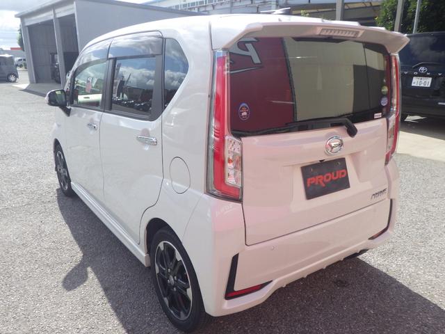 ムーヴ カスタム　ＲＳ　ハイパーＳＡＩＩ　１年保証付　ワンオーナー　ターボ　純正８インチナビ　Ｂｌｕｅｔｏｏｔｈ音楽　フルセグＴＶ　バックカメラ　ハーフレザーシート　ＥＴＣ　ＬＥＤヘッドライト（9枚目）