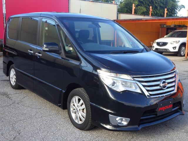 セレナ ハイウェイスター Sエディション 1年保証付 車検令和9年3月迄 ワンオーナー 純正ナビ フルセグTV Bluetooth音楽 ETC 左側パワースライドドア クルーズコントロール ステアリングリモコン スマートキー プッシュスタート(5枚目)