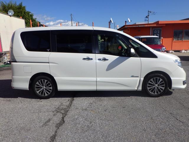 セレナ ハイウェイスター S-ハイブリッド 1年保証付 ワンオーナー 純正8インチナビ フルセグ Bluetooth音楽 バックカメラ ETC 純正フリップダウンモニター パワースライドドア クルーズコントロール スマートキー プッシュスタート(7枚目)