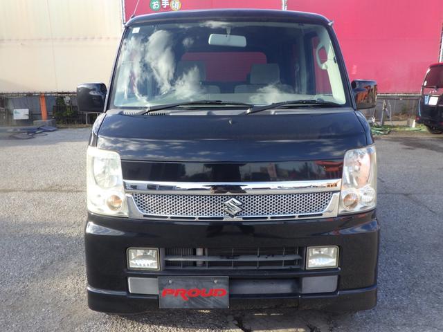 エブリイワゴン ＰＺターボ　１年保証付　社外ナビ　ＢＴ音楽　フルセグ　パワスラ　ＥＴＣ　キーレス（4枚目）