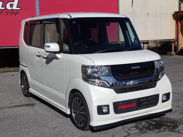 Ｎ－ＢＯＸカスタム Ｇ・ターボパッケージ　１年保証付　車検令和９年３月迄　社外ＨＤＤナビ　フルセグＴＶ　バックカメラ　Ｂｌｕｅｔｏｏｔｈ　ＥＴＣ　両側パワースライドドア　ターボ　オートライト　パドルシフト　スマートキー　プッシュスタート（5枚目）