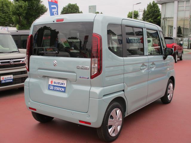 スペーシア ＨＹＢＲＩＤ　Ｇ　デュアルセンサーブレーキサポートＩＩ搭載車　スズキセーフティーサポート　衝突被害軽減システム　アイドリングストップ　盗難防止システム　オートライト　プッシュスタート　オートエアコン　マイルドハイブリッド　両側スライドドア　禁煙車（24枚目）