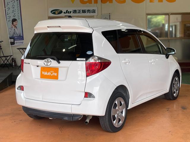 ラクティス Ｘ　車イス仕様車　助手席側リヤシート付き　福祉車両　リヤスローパー　固定装置付き　車高調整機能　５人乗り（5枚目）