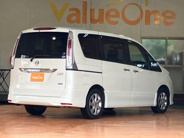 セレナ ハイウェイスター　ハイウェイスター（８名）１年保証走行距離無制限　純正ＳＤナビ　バックカメラ　フルセグＴＶ　ＤＶＤ再生　ブルートゥースオーディオ　スマートキー　クルーズコントロール　プシュスタート　両側オートスライド（37枚目）