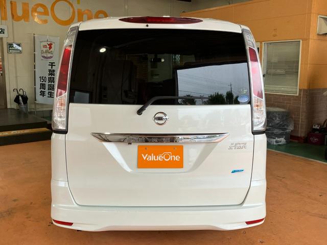 セレナ ハイウェイスター　ハイウェイスター（８名）１年保証走行距離無制限　純正ＳＤナビ　バックカメラ　フルセグＴＶ　ＤＶＤ再生　ブルートゥースオーディオ　スマートキー　クルーズコントロール　プシュスタート　両側オートスライド（38枚目）