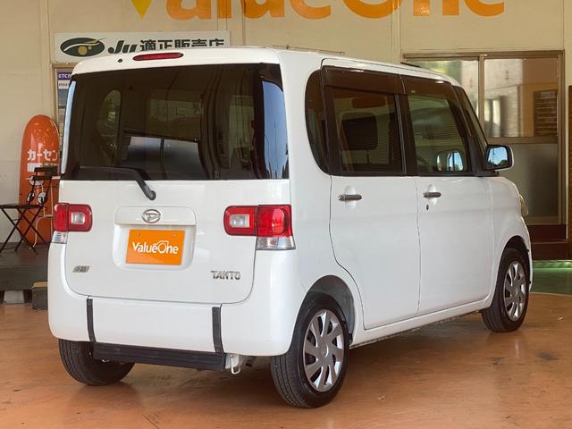タント 　スローパーリアシート付　非課税車輛　車椅子電動固定装置　１年保証走行距離無制限　福士車輛　４人乗り　キーレス　車検整備付（24枚目）