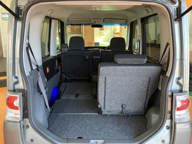 タント カスタムRS 1年保証走行距離無制限 純正SDナビ TV DVD再生 スマートキー 左オートスライドドア HID ターボ フローリングフロアー 車検整備付 修復歴無(18枚目)