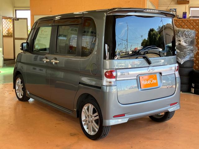 タント カスタムRS 1年保証走行距離無制限 純正SDナビ TV DVD再生 スマートキー 左オートスライドドア HID ターボ フローリングフロアー 車検整備付 修復歴無(25枚目)