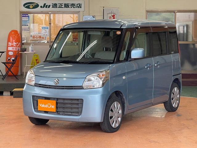 スペーシア Ｘ　１年保証走行距離無制限　社外ＳＤナビ　ワンセグテレビ　オートエアコン　バックカメラ　左パワースライドドア　アイドリングストップ　スマートキー　車検整備付　修復歴無（2枚目）