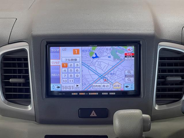 スペーシア Ｘ　１年保証走行距離無制限　社外ＳＤナビ　ワンセグテレビ　オートエアコン　バックカメラ　左パワースライドドア　アイドリングストップ　スマートキー　車検整備付　修復歴無（4枚目）