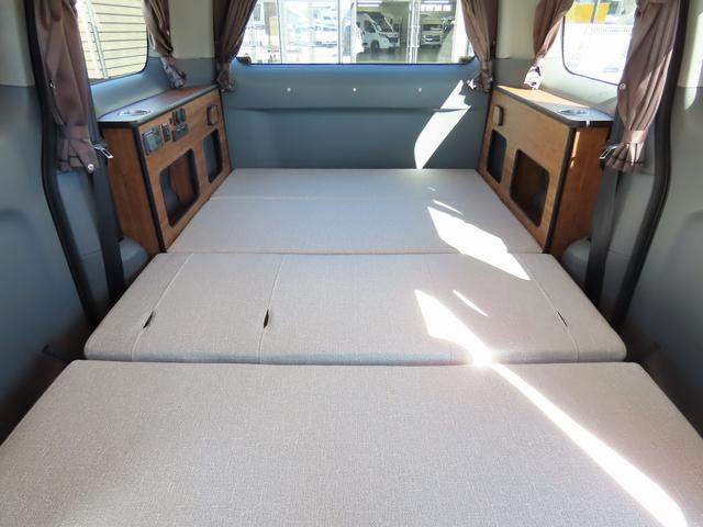 NV200バネットワゴン FOCS ルソ キャンピングカー 外部電源取り込み 走行充電 外部充電 サブバッテリー LED照明 フリップダウンモニター メインサブ切替スイッチ メモリーナビ ETC バックカメラ(4枚目)