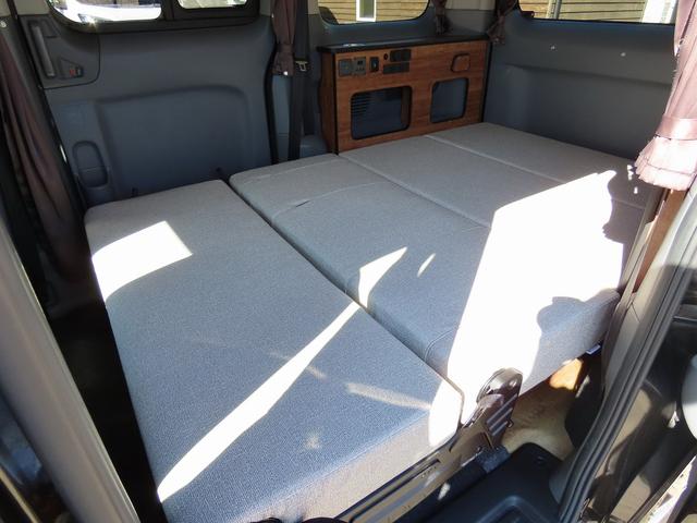 NV200バネットワゴン FOCS ルソ キャンピングカー 外部電源取り込み 走行充電 外部充電 サブバッテリー LED照明 フリップダウンモニター メインサブ切替スイッチ メモリーナビ ETC バックカメラ(5枚目)