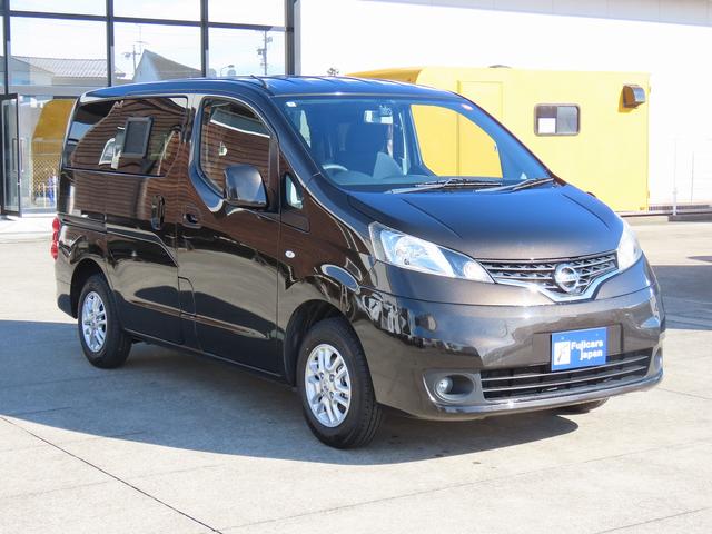 NV200バネットワゴン FOCS ルソ キャンピングカー 外部電源取り込み 走行充電 外部充電 サブバッテリー LED照明 フリップダウンモニター メインサブ切替スイッチ メモリーナビ ETC バックカメラ(40枚目)