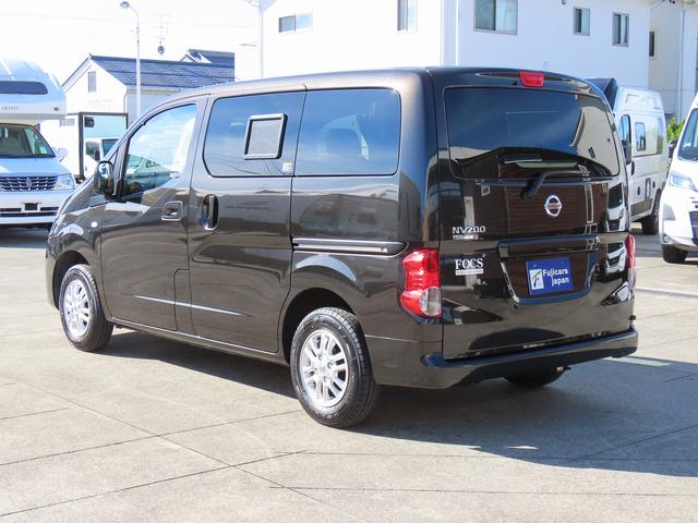 NV200バネットワゴン FOCS ルソ キャンピングカー 外部電源取り込み 走行充電 外部充電 サブバッテリー LED照明 フリップダウンモニター メインサブ切替スイッチ メモリーナビ ETC バックカメラ(43枚目)