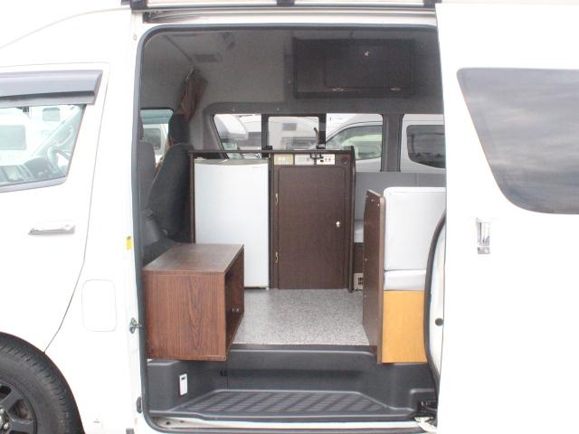 ハイエースバン テッツＲＶ　オリジナル　（ツインサブバッテリー）（ＡＣ冷蔵庫）（マックスファン）（ベバスト製ＦＦヒーター）（サイドオーニング）（ソーラーパネル）（１５００Ｗインバーター）（走行充電）（コンバーター）（18枚目）