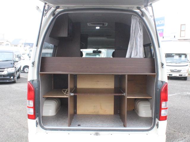 ハイエースバン テッツＲＶ　オリジナル　（ツインサブバッテリー）（ＡＣ冷蔵庫）（マックスファン）（ベバスト製ＦＦヒーター）（サイドオーニング）（ソーラーパネル）（１５００Ｗインバーター）（走行充電）（コンバーター）（20枚目）