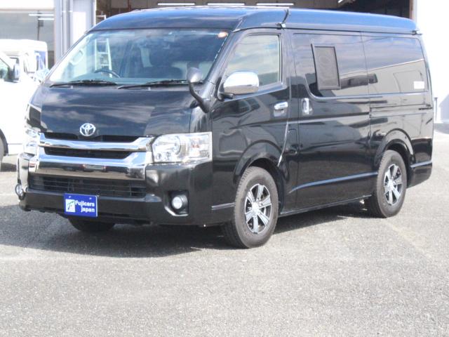 ハイエースバン OMC ツアーズワイド (ツインサブバッテリー)(DC冷蔵庫)(ベバスト製FFヒーター)(1500Wインバーター)(走行充電)(コンバーター)(電子レンジ)(ソーラーパネル)(シンク)(2枚目)