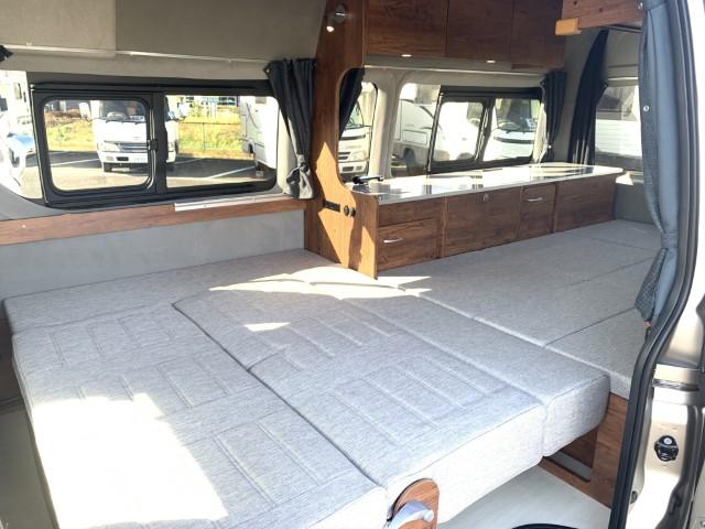 ハイエースバン フレックス モビーディック SH01 (シングルサブバッテリー)(FFヒーター)(400Wインバーター)(走行充電)(コンバーター)(デジタルインナーミラー)(DC冷蔵庫)(リアスピーカー)(35枚目)